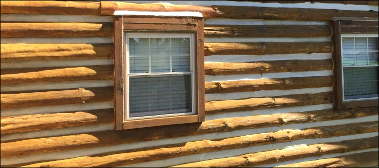 Log Home Whole Log Replacement  Dozier, Alabama