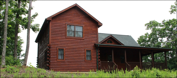 Professional Log Home Borate Application  Crenshaw County, Alabama