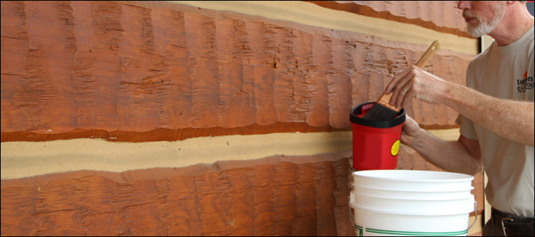 Professional Log Home Staining  Lapine, Alabama